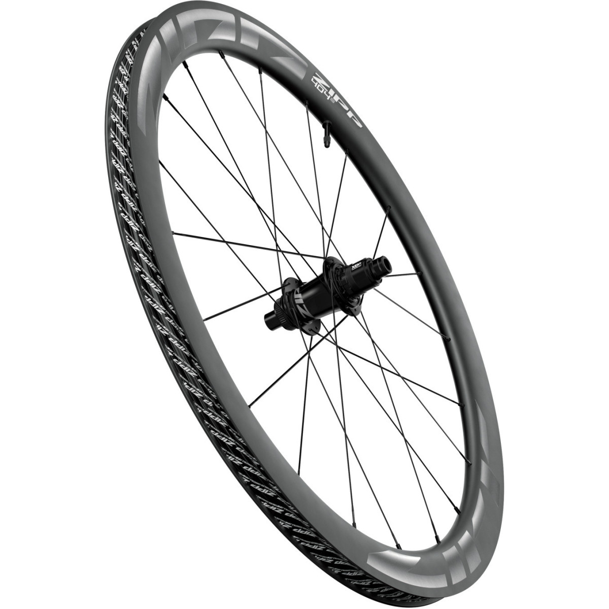 Zipp 404 S Tubeless Disc Brake tagaratas | Dark Grey
