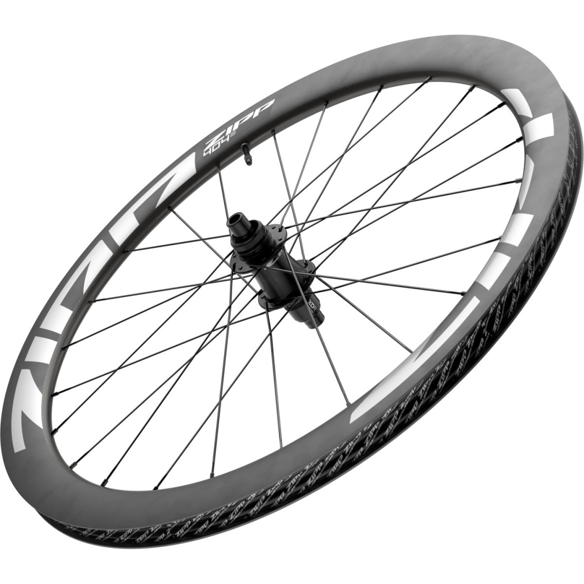 Zipp 404 S Tubeless Disc Brake tagaratas | Dark Grey