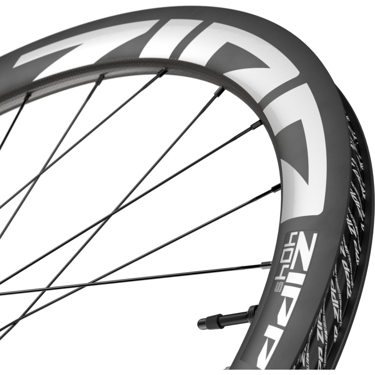 Zipp 404 S Tubeless Disc Brake tagaratas | Dark Grey