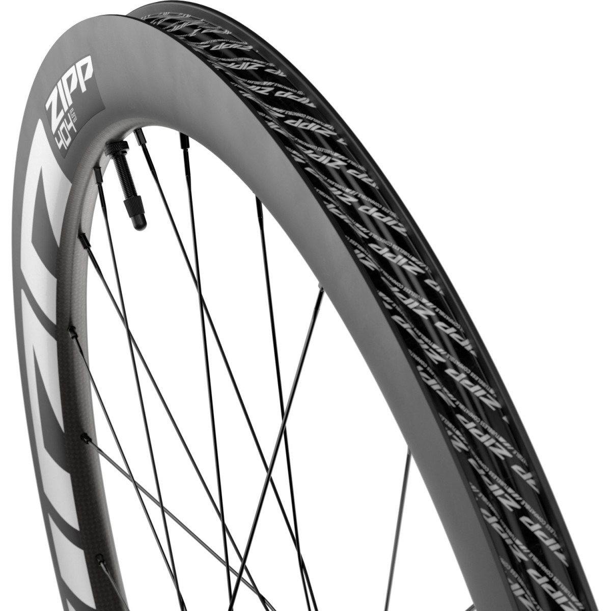 Zipp 404 S Tubeless Disc Brake esiratas | Dark Grey