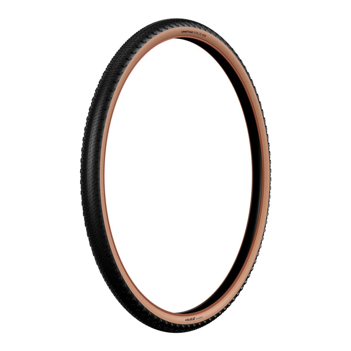 Zipp Tire Goodyear INTER XPLR 28" Dynamic UHP Folding Tire | Black-Tan
