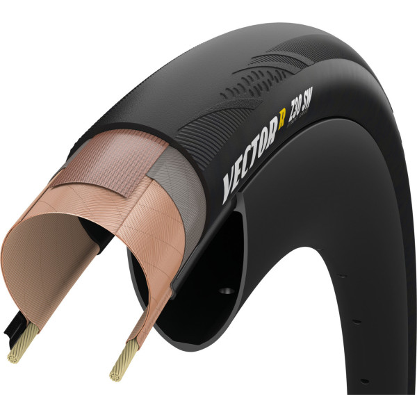 Zipp VectorR SW 28" kokkupandav rehv | Black Zipp VectorR SW 28" kokkupandav rehv | Black
