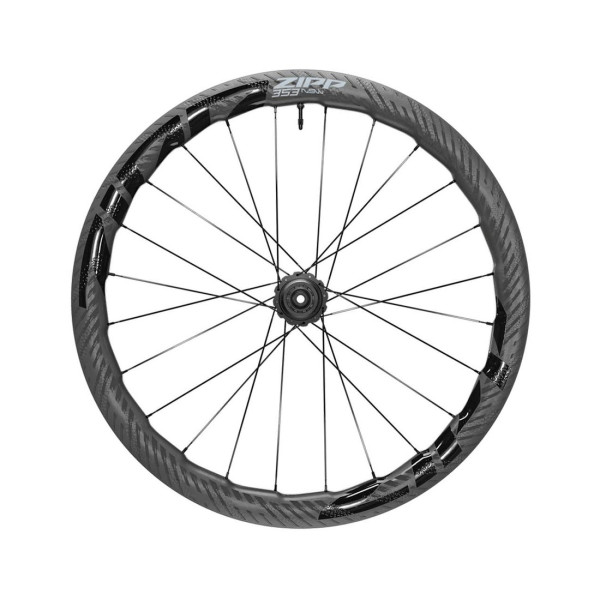 Zipp 353 NSW bezcauruļu disku bremžu aizmugurējais rats Zipp 353 NSW bezcauruļu disku bremžu aizmugurējais rats