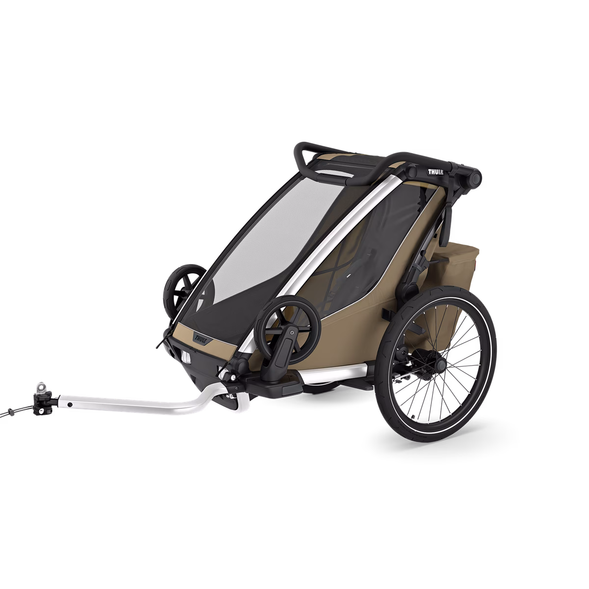 Thule Chariot Cross 2 multispordi jalgrattahaagis | 1 koht | Faded Khaki Thule Chariot Cross 2 multispordi jalgrattahaagis | 1 koht | Faded Khaki