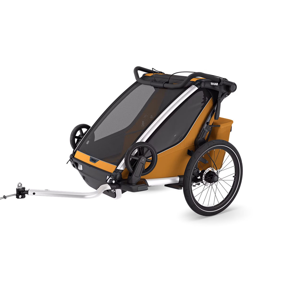 Thule Chariot Sport 2 multispordi jalgrattahaagis | 2 koht | Natural Gold Thule Chariot Sport 2 multispordi jalgrattahaagis | 2 koht | Natural Gold