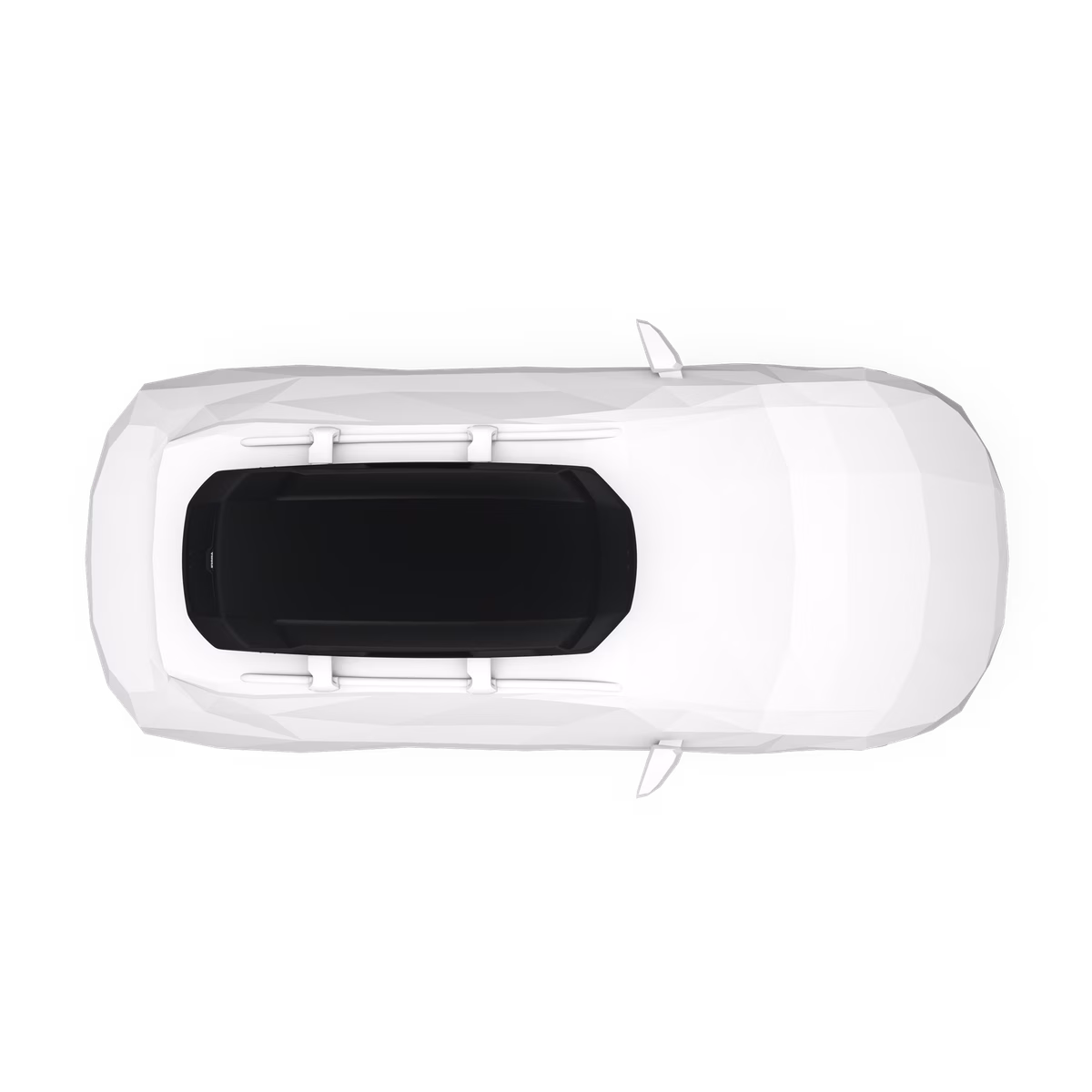 Thule Force 3 Roof-Mounted Cargo Box | L | Black Matte