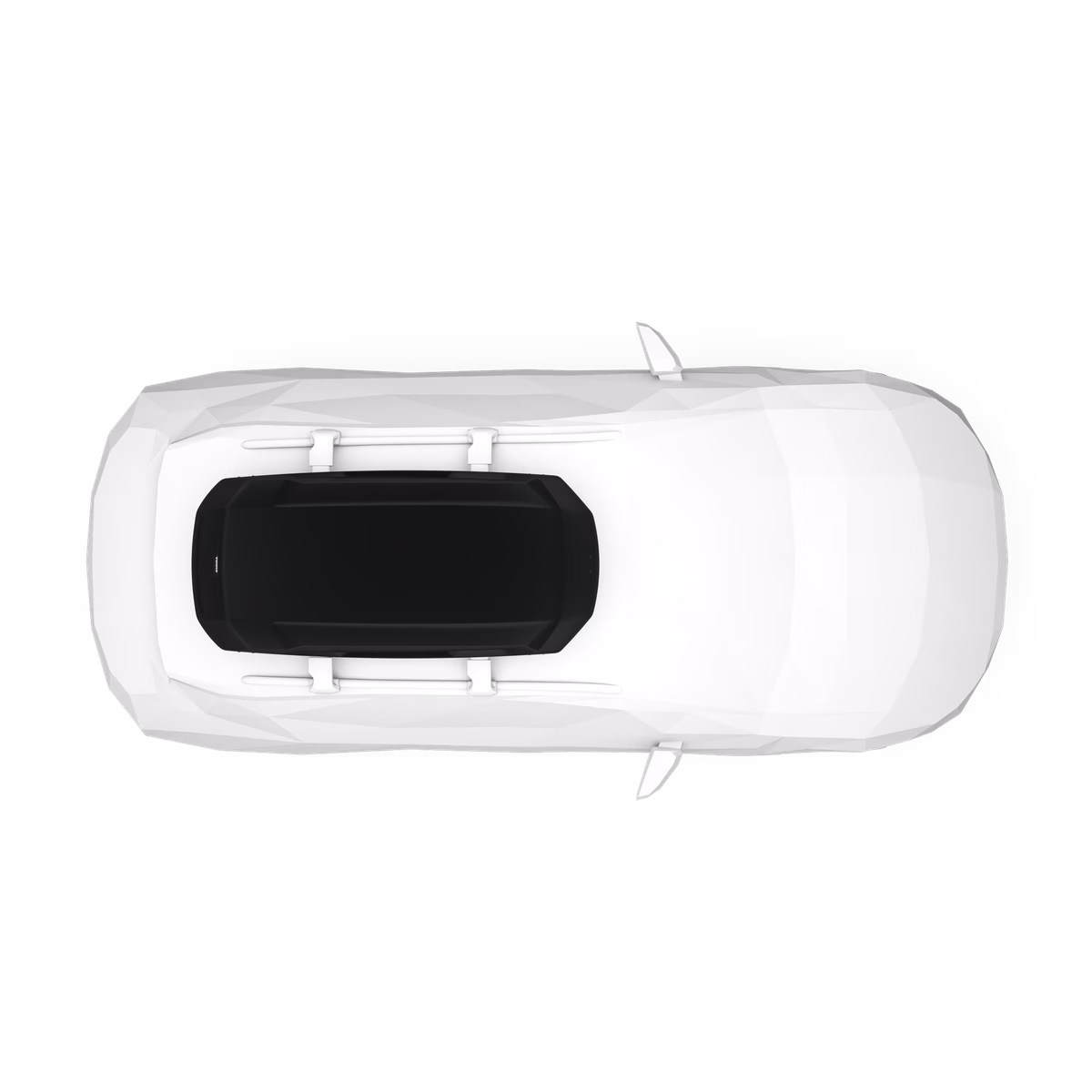 Thule Force 3 uz jumta stiprināms bagāžas koferis | M | Black Matte