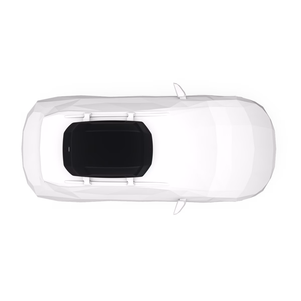 Thule Force 3 uz jumta stiprināms bagāžas koferis | S | Black Matte