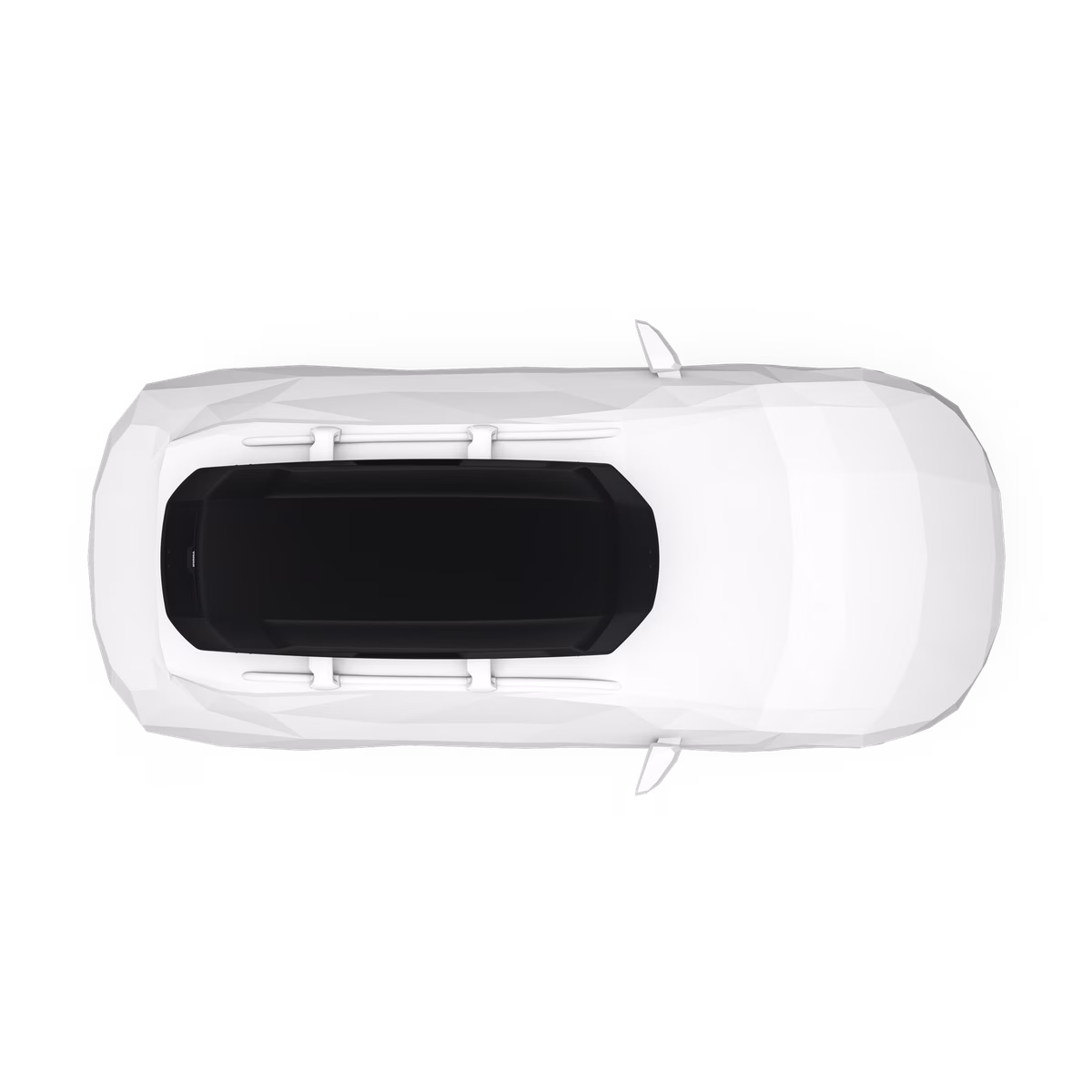 Thule Force 3 uz jumta stiprināms bagāžas koferis | XL | Black Matte
