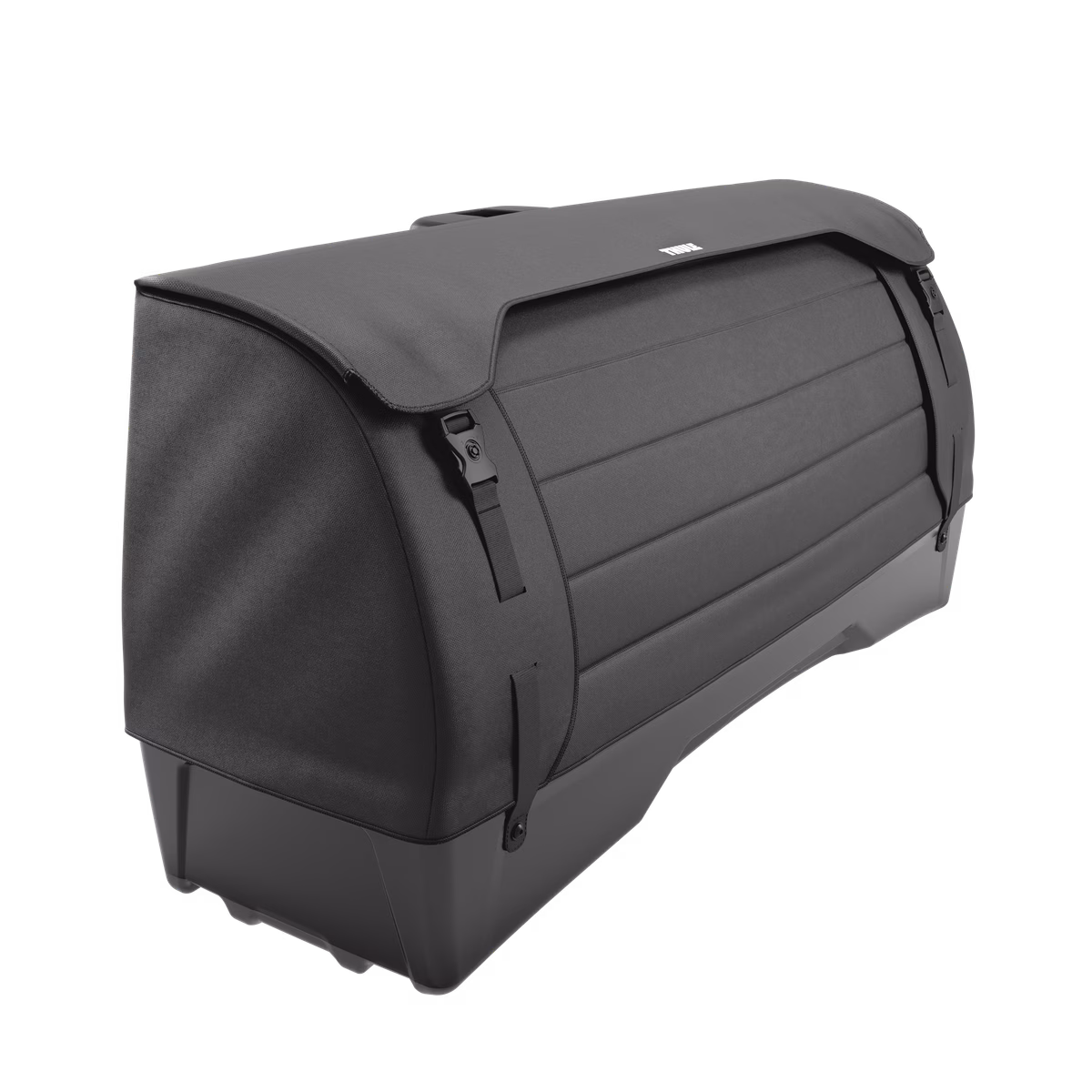 Thule Onto 2 haakekonksule kinnitatav kaubakandur Thule EasyFold 3 jaoks | Black Thule Onto 2 haakekonksule kinnitatav kaubakandur Thule EasyFold 3 jaoks | Black