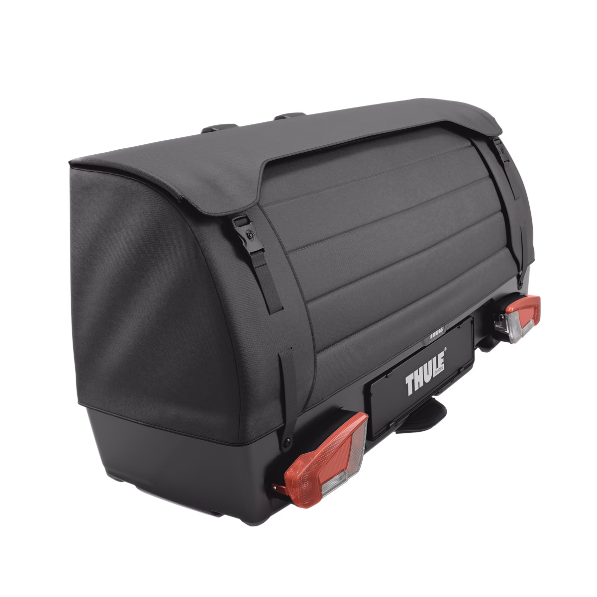 Thule Onto 2 haakekonksule kinnitatav kaubakandur | Black Thule Onto 2 haakekonksule kinnitatav kaubakandur | Black